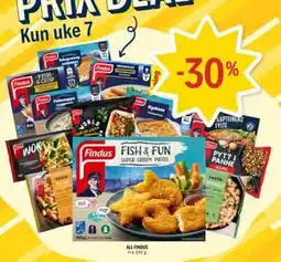 Coop Prix ALL FINDUS tilbud