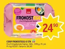 Coop Prix COOP FROKOSTEGG 6 STK tilbud