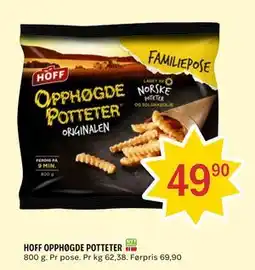 Coop Prix HOFF OPPHØGDE POTTETER tilbud