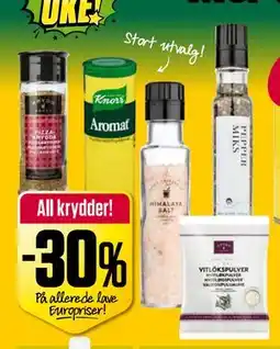 Europris All krydder! tilbud