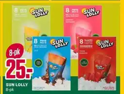 Europris SUN LOLLY tilbud