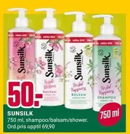 Europris SUNSILK tilbud