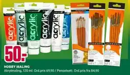 Europris HOBBY MALING tilbud