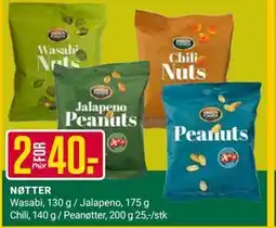 Europris NØTTER tilbud