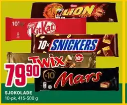 Europris SJOKOLADE tilbud