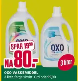 Europris OXO VASKEMIDDEL tilbud