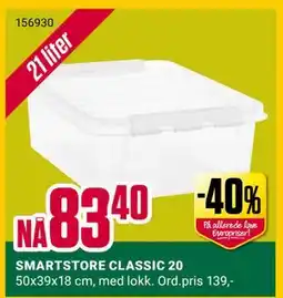 Europris SMARTSTORE CLASSIC 20 tilbud