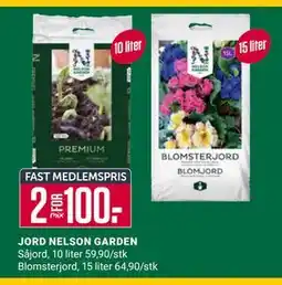 Europris JORD NELSON GARDEN, Medlemspris tilbud