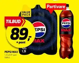Bunnpris PEPSI MAX tilbud