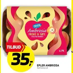 Bunnpris EPLERAMBRIOSA tilbud