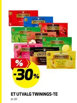 Bunnpris TWININGS-TE tilbud
