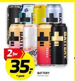Bunnpris BATTERY tilbud