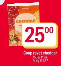 Coop Extra Coop revet cheddar tilbud