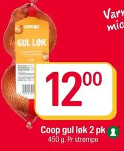 Coop Extra Coop gul løk 2 pk tilbud