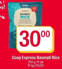 Coop Extra Coop Express Basmati Rice tilbud
