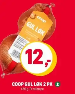 Coop Extra Coop gul løk 2 pk tilbud