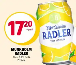 Coop Extra Munkholm radler tilbud