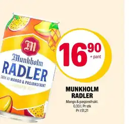 Coop Extra Munkholm radler tilbud