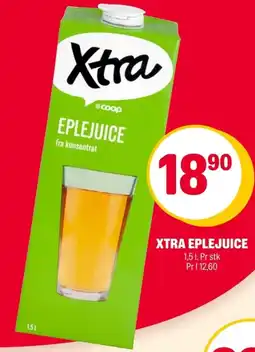 Coop Extra Xtra Eplejuice tilbud