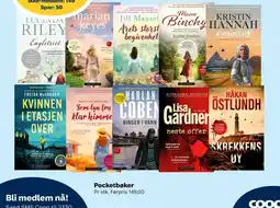 Coop Extra Pocketbøker tilbud