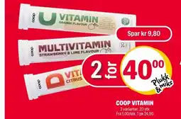 Coop Extra Coop Vitamin tilbud
