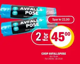 Coop Extra Coop Avfallspose tilbud