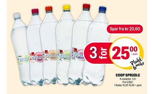 Coop Extra Coop sprudle tilbud