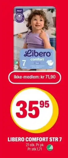Coop Extra Libero Comfort str 7 tilbud