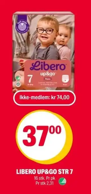 Coop Extra Libero Up&go str 7. tilbud