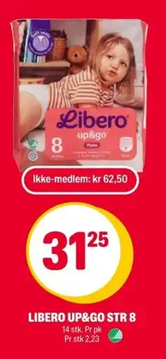 Coop Extra Libero Up&go str 8 tilbud