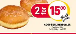 Coop Extra Coop berlinerboller tilbud