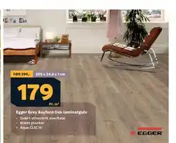Megaflis Egger Grey Bayford Oak laminatgulv tilbud