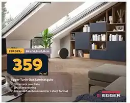 Megaflis Egger Turin Oak laminatgulv tilbud