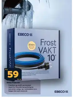 Megaflis Ebeco frostvakt 10 tilbud