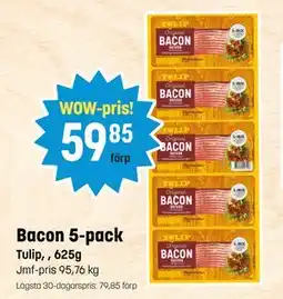 Eurocash Bacon 5-pack tilbud