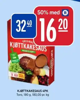 Rema 1000 KJØTTKAKESAUS 4PK tilbud