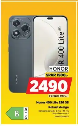 POWER Honor 400 Lite 256 GB tilbud