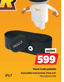 POWER Triacle Cardia pulsbelte tilbud