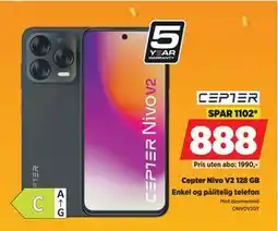 POWER Cepter Nivo V2 128 GB tilbud