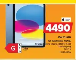 POWER iPad 11 (A16) tilbud