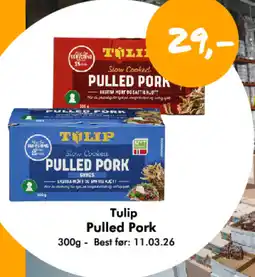 Havaristen TULIP Pulled pork tilbud