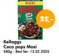 Havaristen KELLOGGS Coco pops maxi tilbud