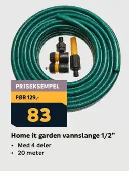 Megaflis Home it garden vannslange 1/2" tilbud