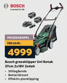 Megaflis BOSCH Gressklipper uni rotak tilbud