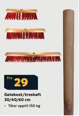 Megaflis Gatekost/treskaft tilbud