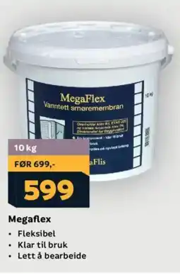 Megaflis Megaflex tilbud