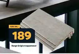 Megaflis Barge grigia trappeneser tilbud