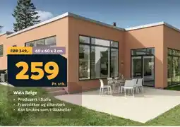 Megaflis Wals beige tilbud