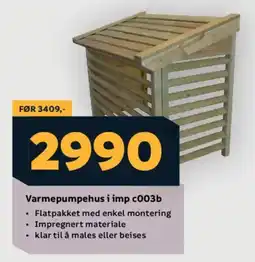 Megaflis Varmepumpehus i imp c003b tilbud