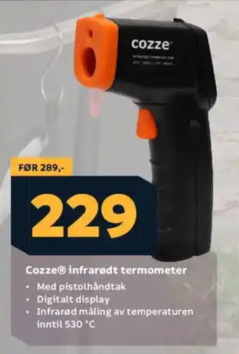 COZZE Infrarødt termometer